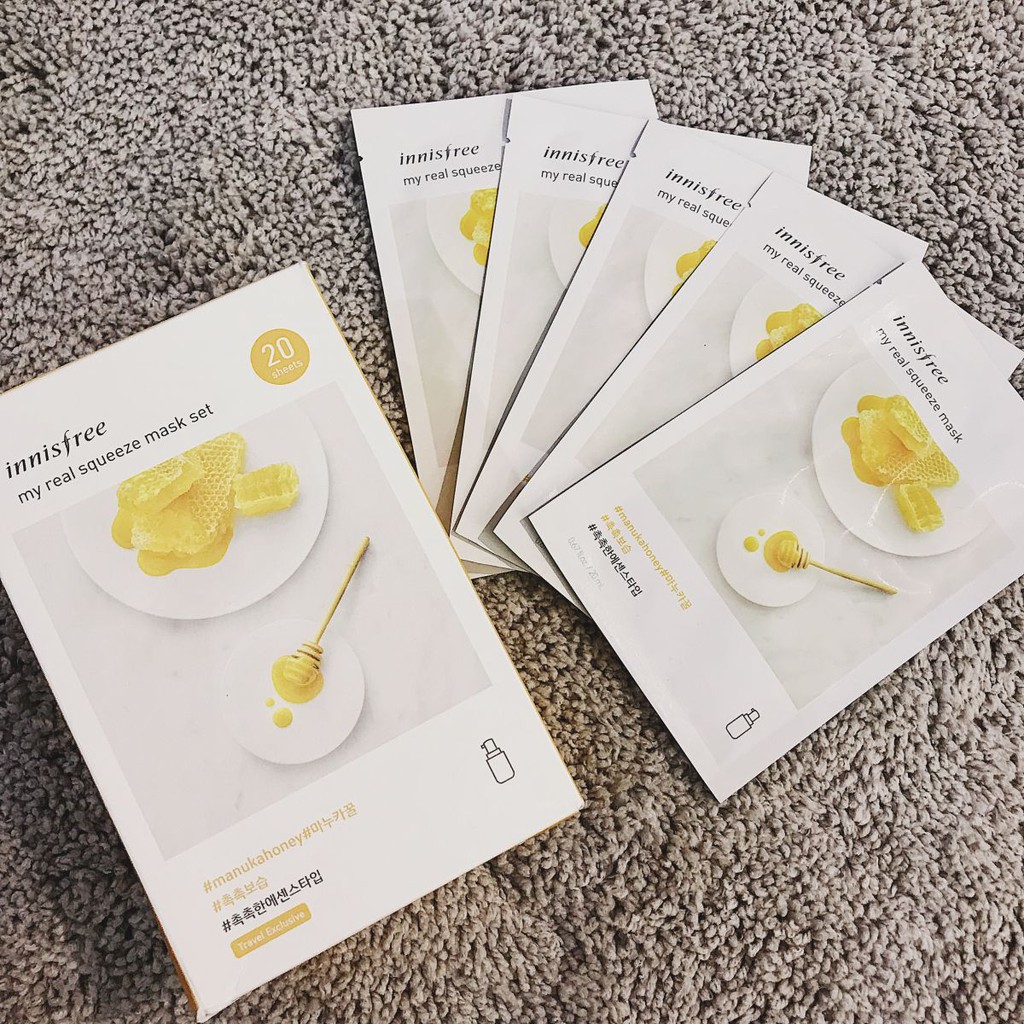 HÀNG CHÍNH HÃNG] MẶT NẠ INNISFREE MẬT ONG | Shopee Việt Nam
