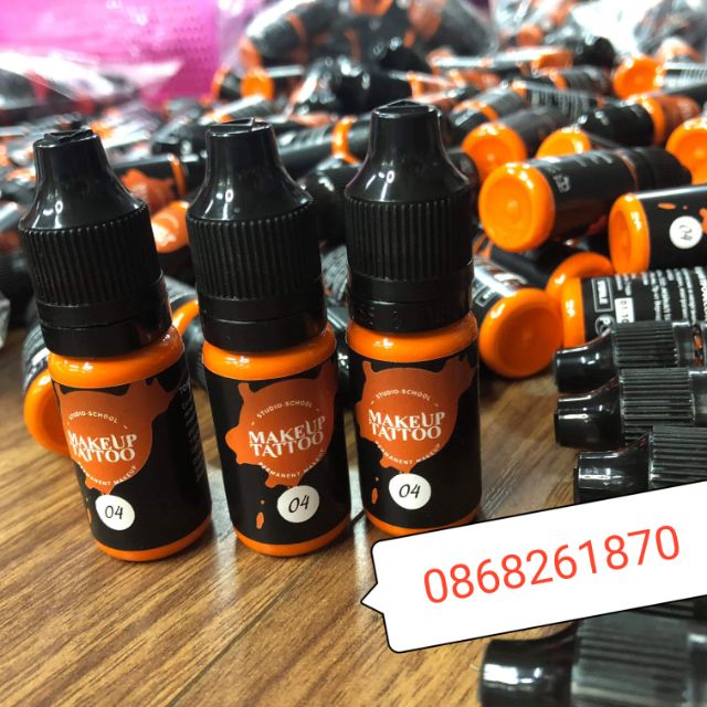 Mực Make up Cam tươi mẫu mới