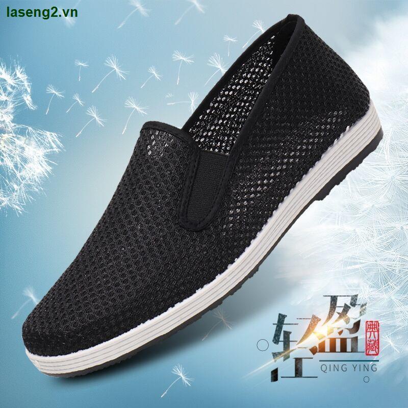 Giày lưới thoáng khí đế mềm thời trang mùa hè cho nam