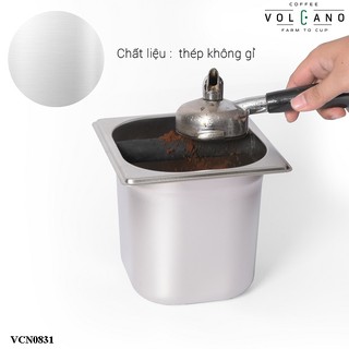 Volcano Hộp đập bã cà phê âm sàn