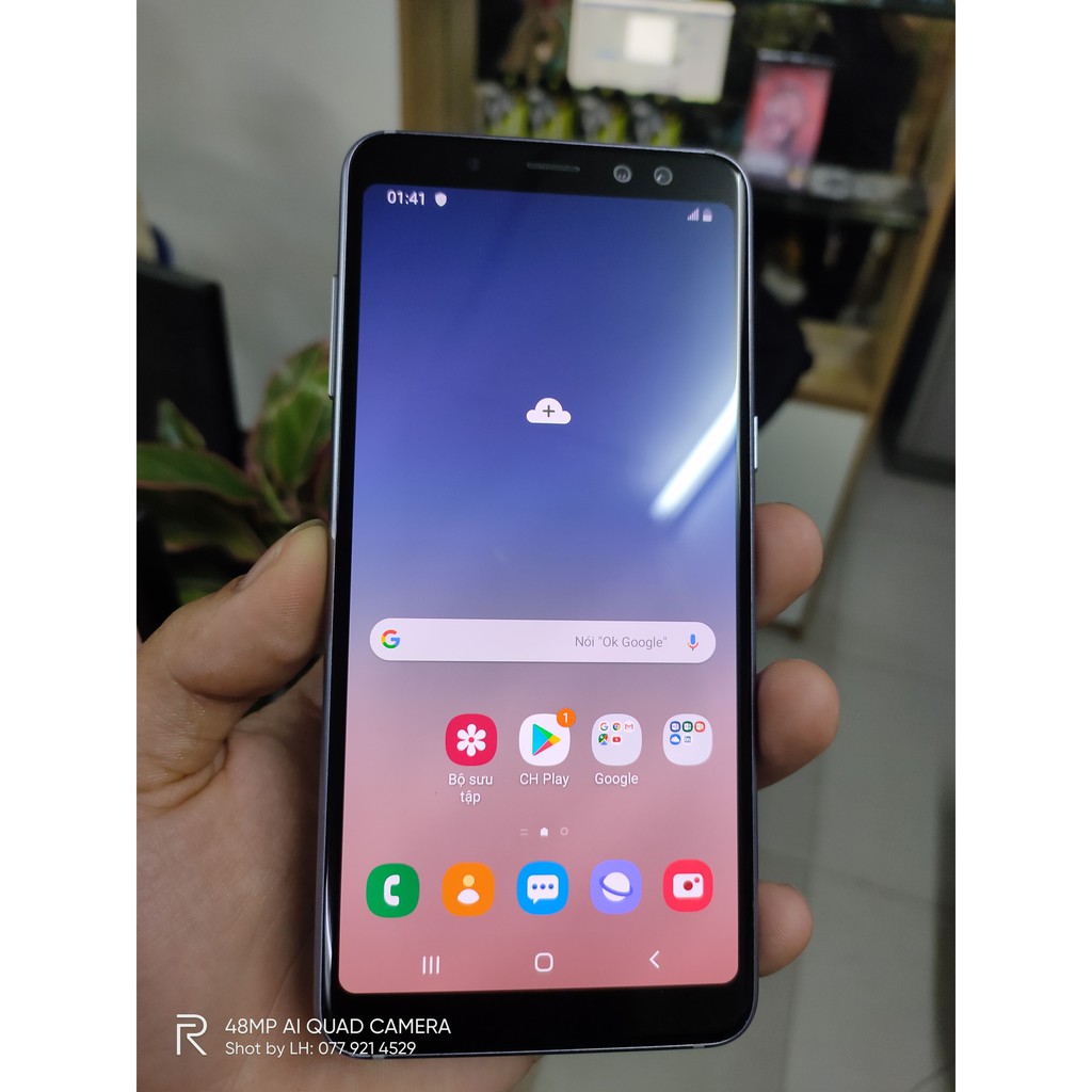 Điện thoại Samsung galaxy A8 (2018),4gb/32gb,Super AMOLED,5.6’’,full HD+