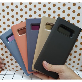 Bao da Clear view Standing Samsung Note 8 - Pk888