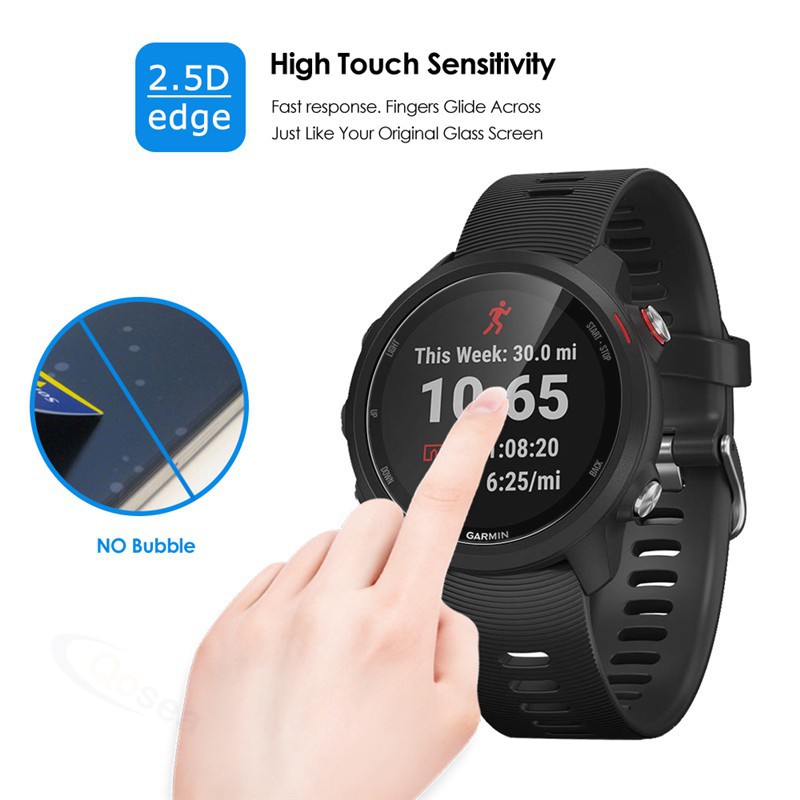 Kính cường lực HD bảo vệ mặt đồng hồ Garmin Forerunner 245 / 245m