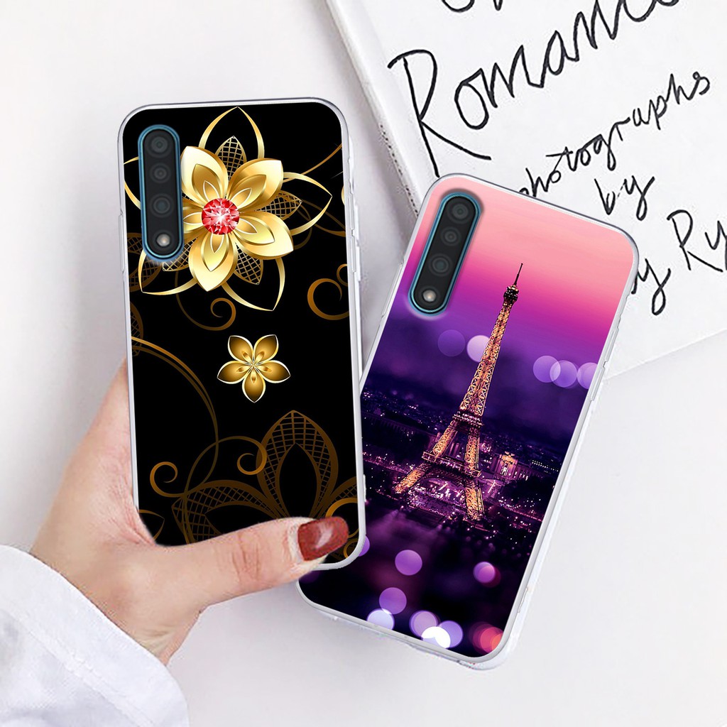 Ốp lưng SILICON điện thoại VSMART LIVE in hình hoa nghệ thuật - Doremistorevn