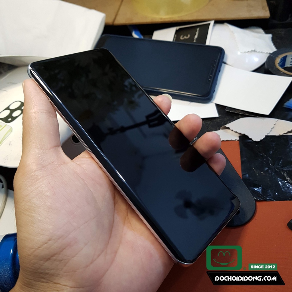 Miếng dán cường lực Xiaomi Mi 11 Ultra Zacase keo UV cao cấp