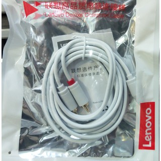Dây audio 3.5mm ra 2 đầu RCA Hoa sen Lenovo chính hãng