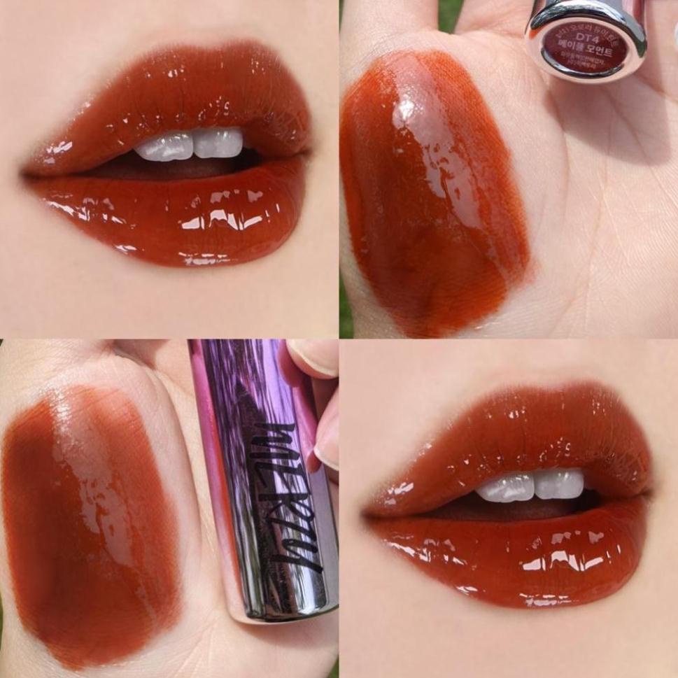 Son tint bóng siêu lì cho đôi môi căng mọng Merzy Aurora Dewy Tint 5.5g SHOPSONMOI