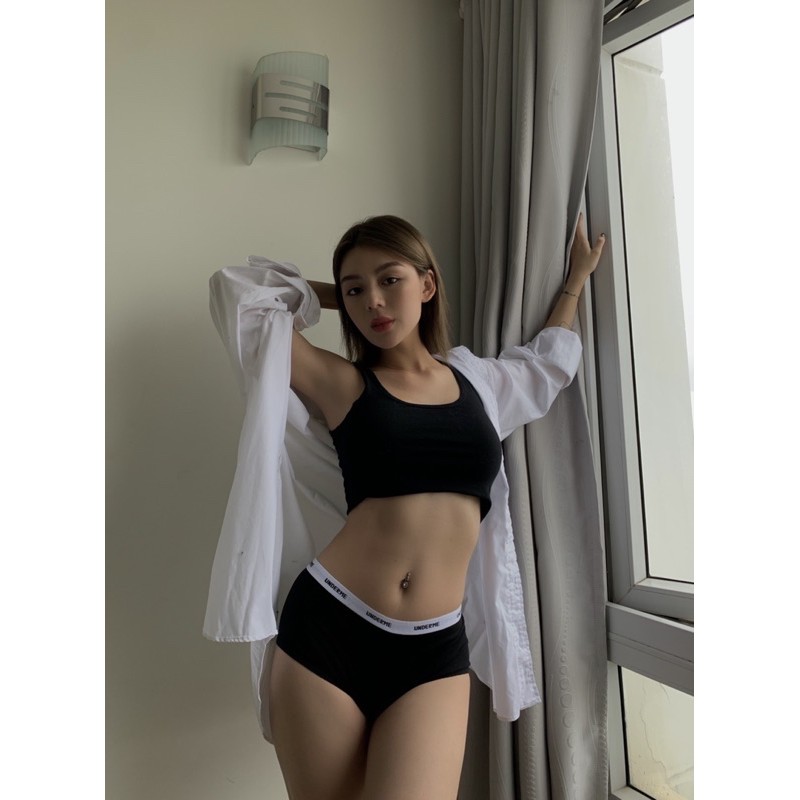 Quần lót nữ cao cấp UNDERME™ Natural Cotton Boyshort 1 (Cotton kháng khuẩn được đặt dệt riêng tại Việt Nam) | BigBuy360 - bigbuy360.vn