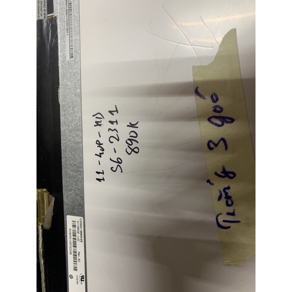 s6-2311 màn laptop 11.6inch slim 2 tai bên hông rã máy, không bảo hành