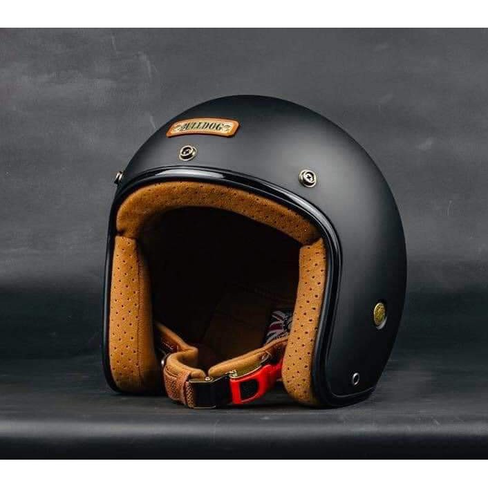 [CHÍNH HÃNG - đủ mẫu] Mũ bảo hiểm 3/4 Bulldog Perro 4U (Tặng khóa mũ + găng chống nắng)