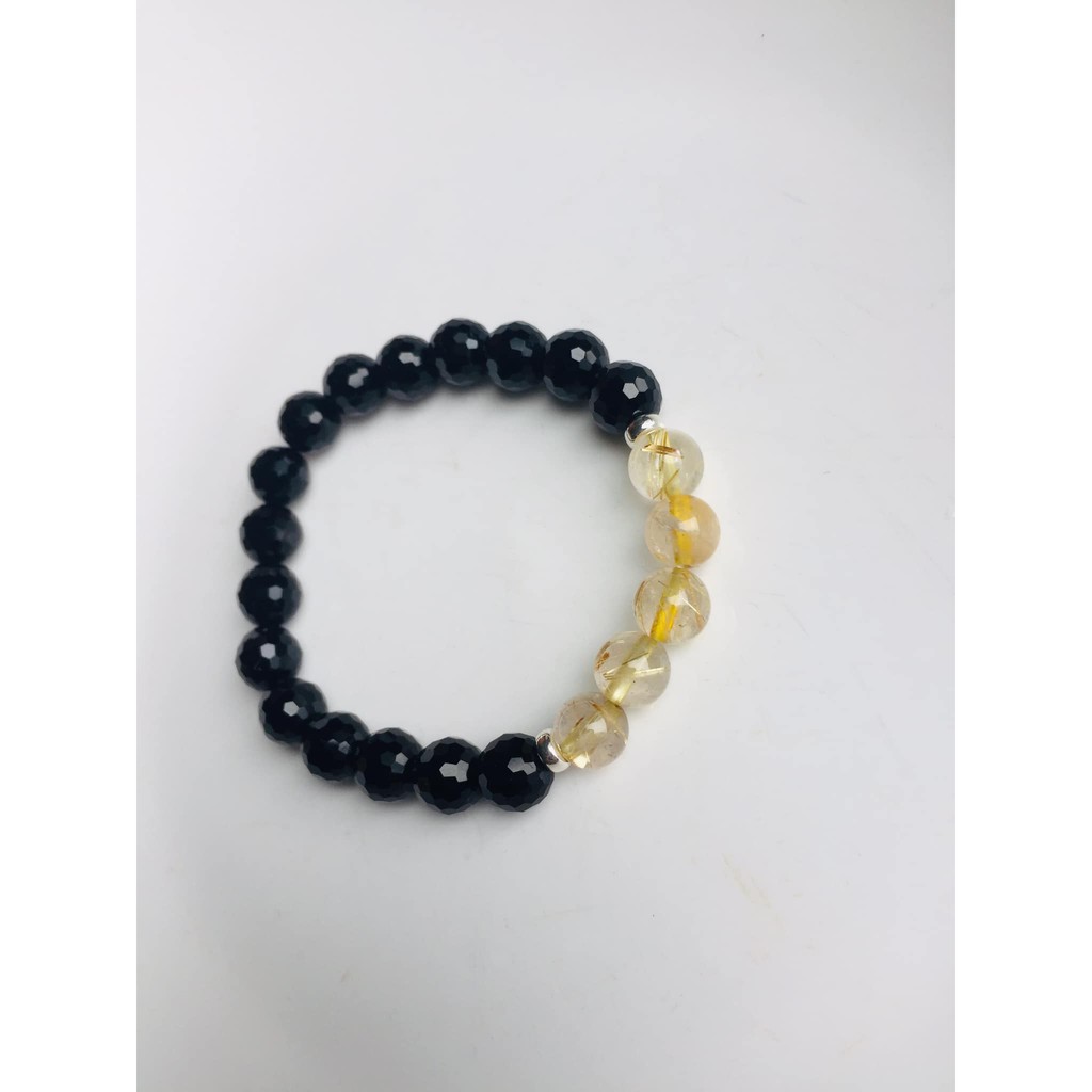 Vòng tay đá và trai 2hand Nhật