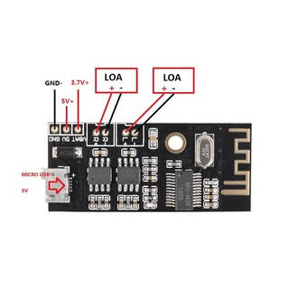 Mạch âm thanh Bluetooth 4.2 MH-M38 2x5W - EQEC