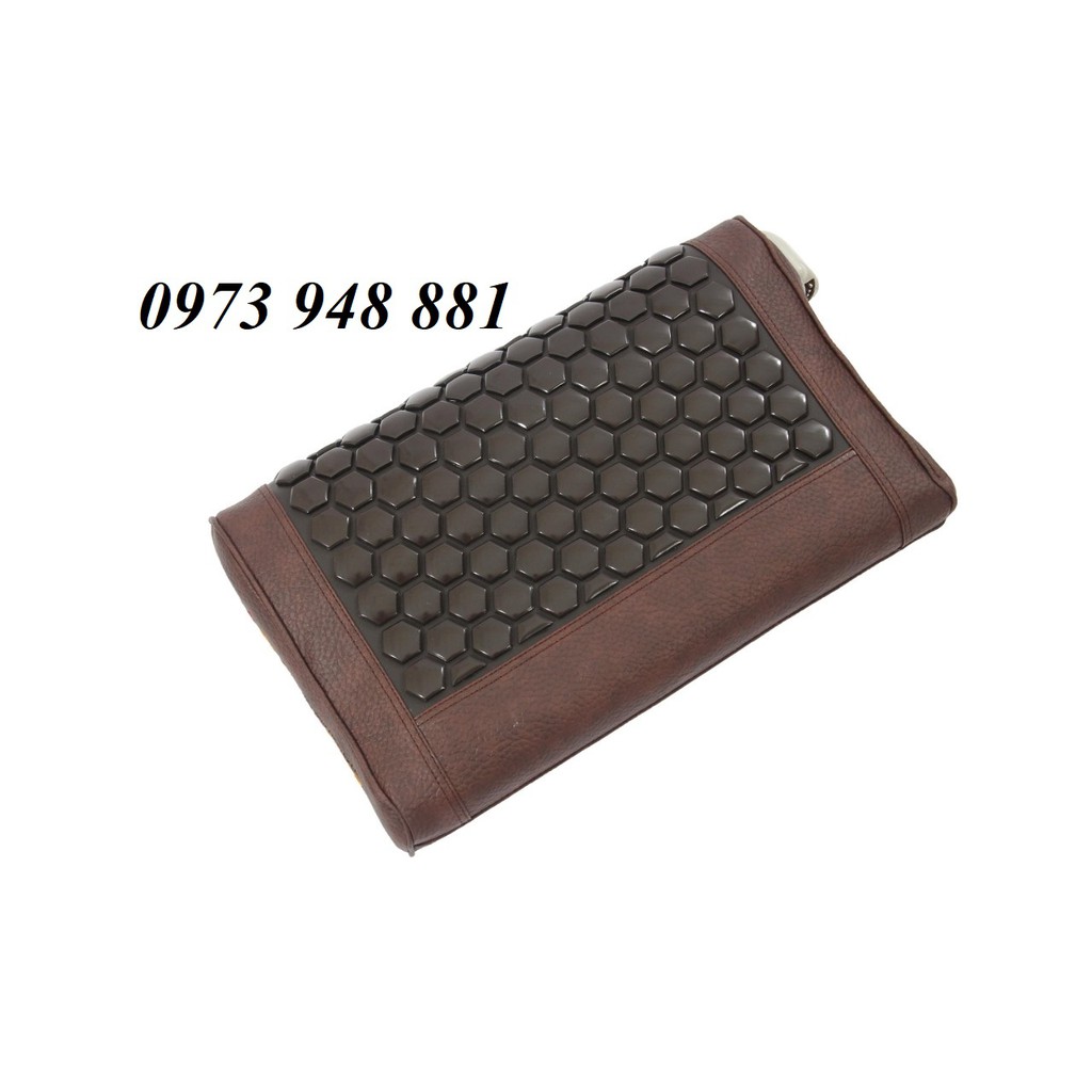 Thảm, gối đá nhiệt nóng Fanocare giảm đau mỏi vai gáy và đỡ đầu ngủ qua đêm FN01