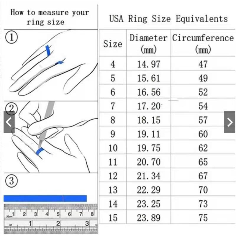 Nhẫn Đính Đá Toàn Bộ A7 Phong Cách Retro Cho Nam Nữ
