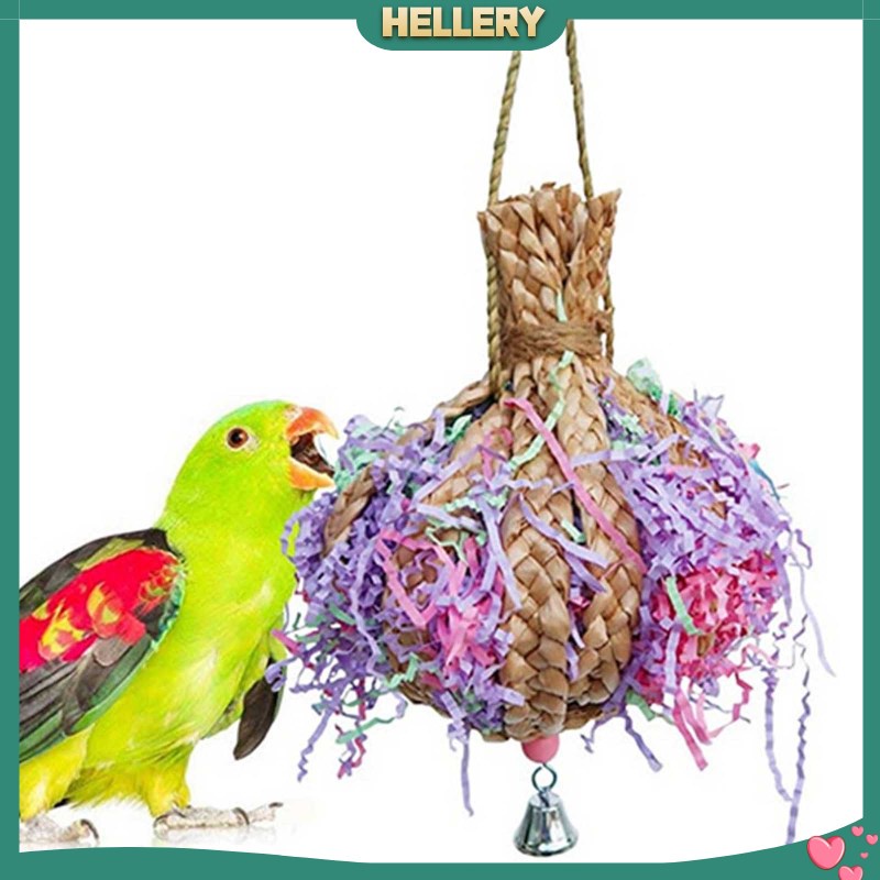 Đồ Chơi Nhai Gặm Nhiều Màu Sắc Vui Nhộn Cho Chim Cảnh