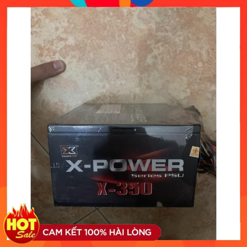 [Chính Hãng] Nguồn XIGMATEK X-POWER Series - 80Plus X-350 EN40544 - Hàng Chính Hãng