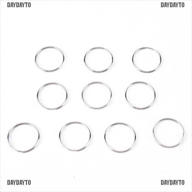 Set 10 Móc Khóa Thép Niken Mạ Niken Thời Trang