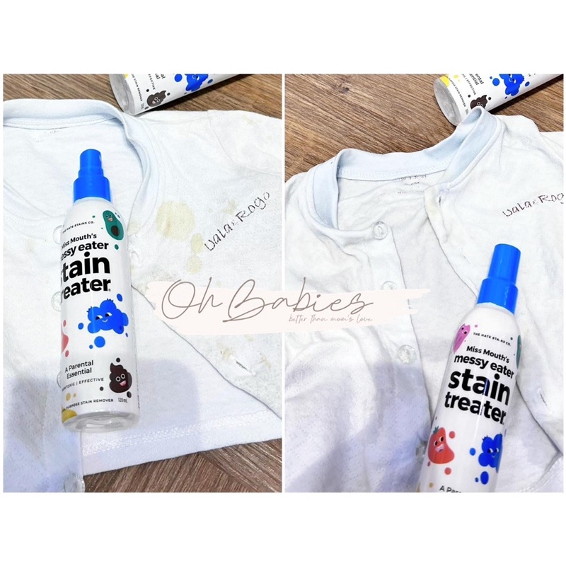 Xịt Tẩy Vết Ố Quần Áo Stain Treater Miss Mouth's chuẩn Mỹ