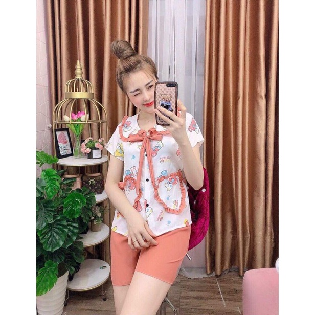Set thời trang cotton 4 chiều mềm mịn, thoải mái