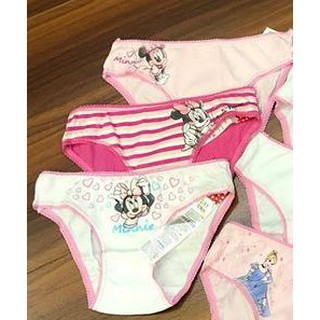 SET 3 QUẦN LÓT CHO BÉ GÁI CAYABE DIS.NEY HÌNH CHUỘT MINNIE MICKEY (QUẦN ÁO TRẺ EM)