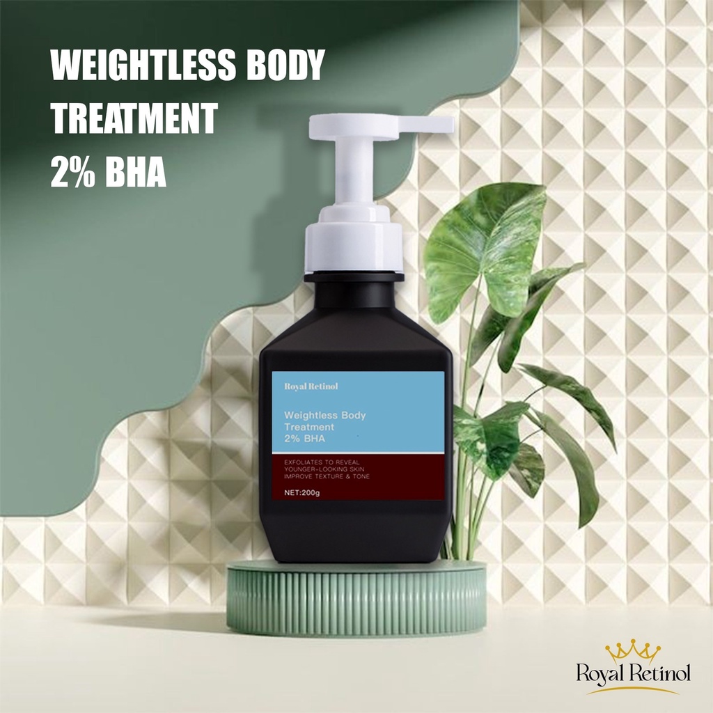 Kem Tẩy Tế Bào Chết Royal Retinol Weightless Body Treatment 2% BHA