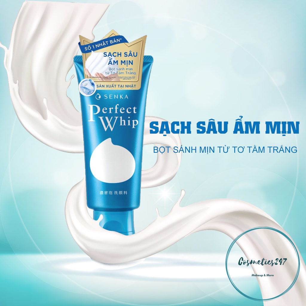 SỮA RỬA MẶT SENKA PERFECT WHIP ACNE CARE DÀNH CHO DA MỤN 100G