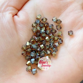 Hạt Pha Lê Swarovski 5328 - Size 4mm - Màu 001DOR Dorado