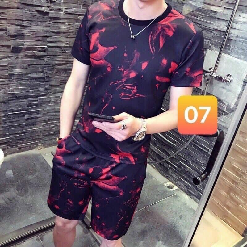 Bộ nam thun lạnh in hình | BigBuy360 - bigbuy360.vn