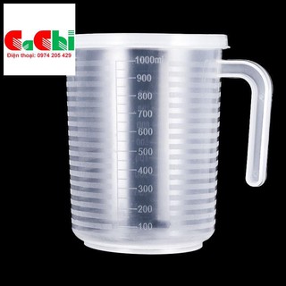 ca đong nhựa có nắp các cỡ