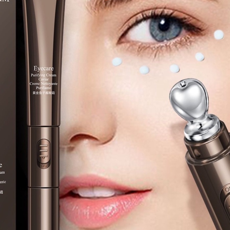 Kem Mát Xa Vùng Da Mắt JOMTAM Tích Hợp Đầu Massage 20g Giảm Quầng Thâm Bọng Mắt - Eyecare Electric Eye Cream