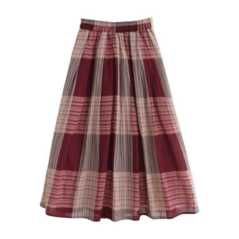 Chân Váy Dài Họa Tiết In Thời Trang Cho Nữ