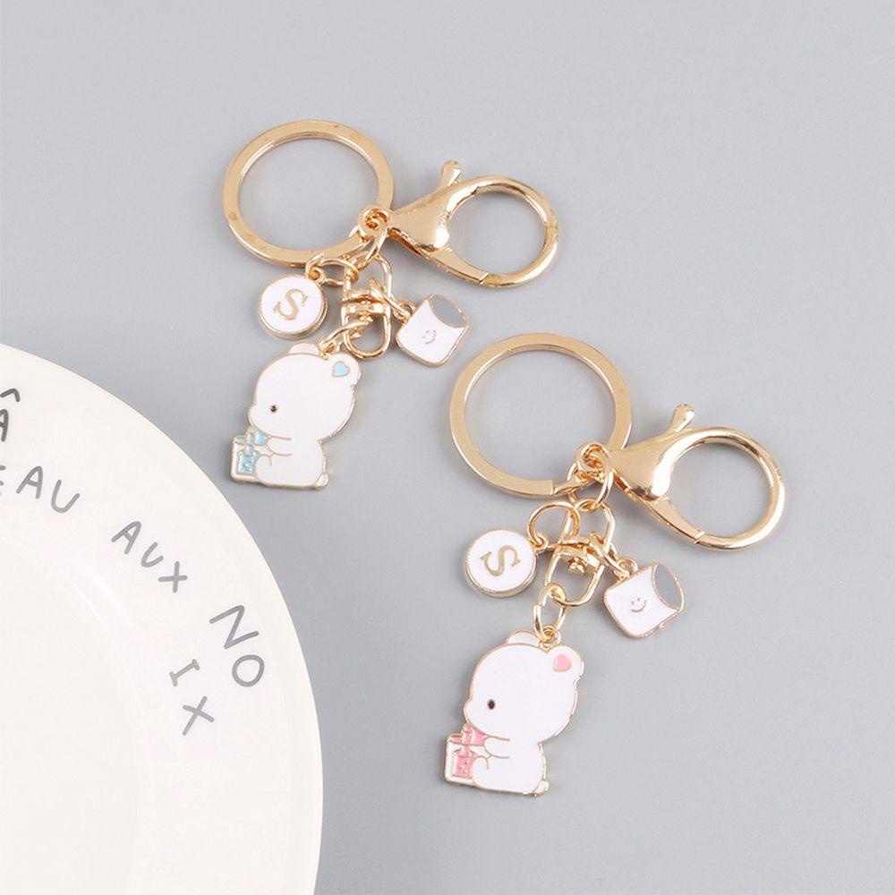 Móc Khóa Hình Ly Nước Hoạt Hình Dễ Thương