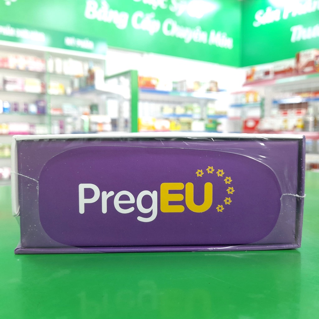 PregEU - Cung cấp DHA, EPA, Vitamin, hỗ trợ giảm mệt mỏi trong giai đoạn thai kỳ (hộp 2 lọ x 30 viên)