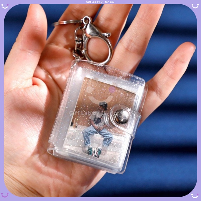 Móc khoá album ảnh mini in theo yêu cầu