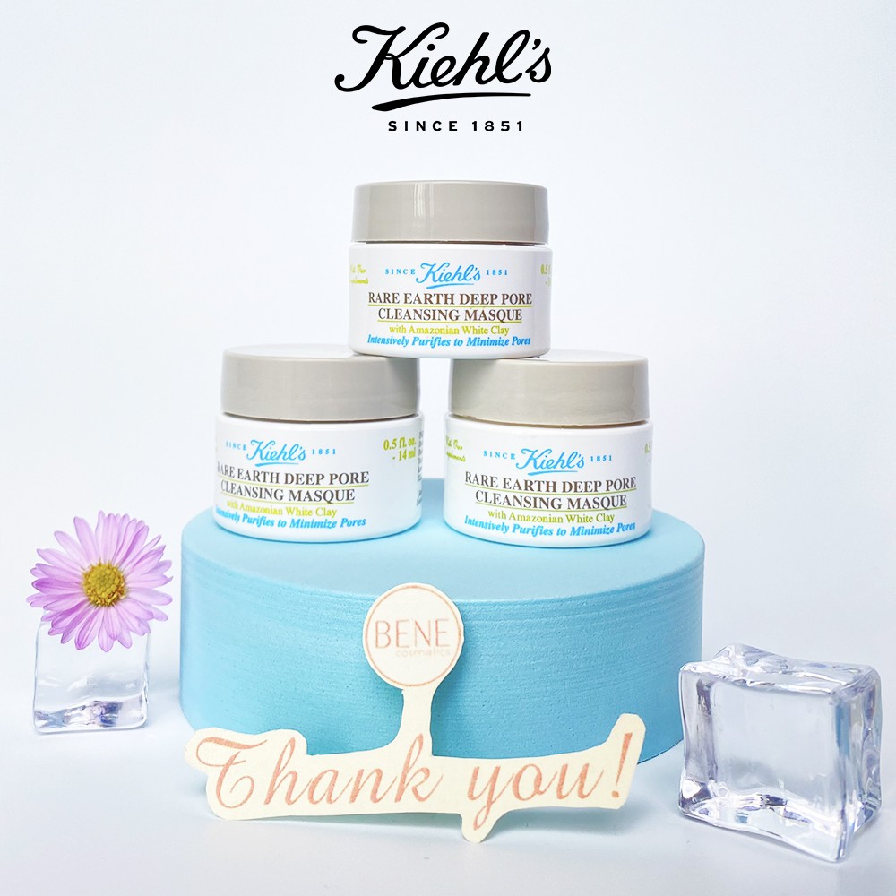 [Bill Mỹ] Kiehl's Mặt nạ đất sét Kiehls Rare Earth Deep Pore Cleansing Masque 14ml