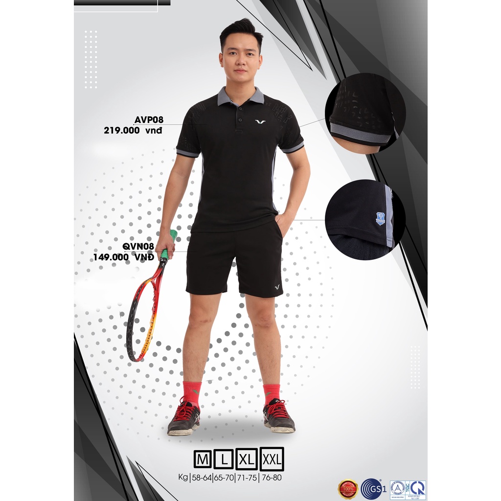 SET NAM TENNIS CỔ BẺ TAY LỠ, HÀNG CHÍNH HÃNG, CHUẨN FORM, KHỬ MÙI TỐT, CHẤT VẢI CAO CẤP