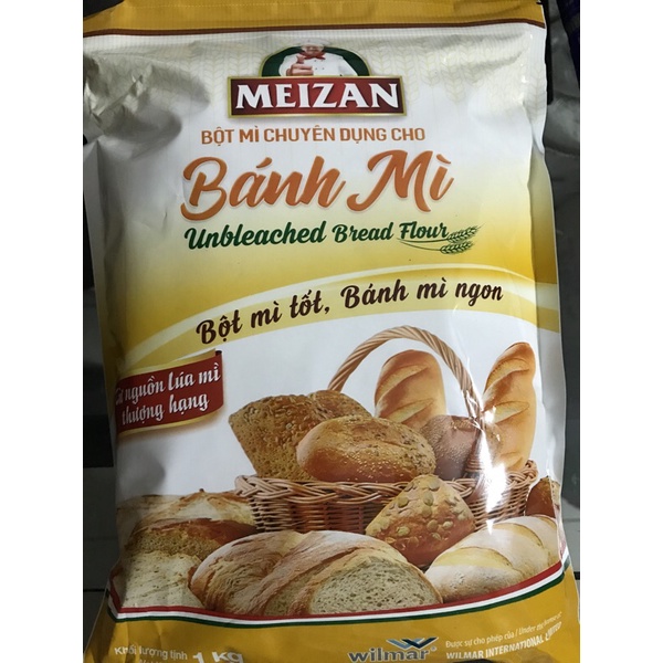 Bột Bánh Mì Meizan. Bột mì số 13 1 kg