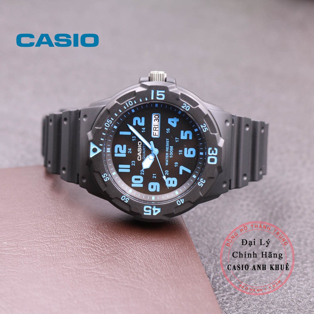 Đồng hồ nam Casio MRW-200H-2BVDF dây nhựa