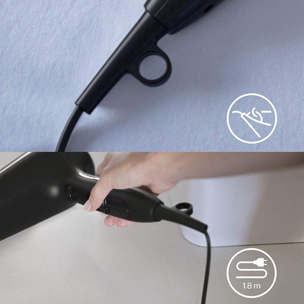 Máy sấy tóc tạo kiểu Philips BHD170/40 uốn phồng tóc tại nhà [nhập Đức chính hãng]