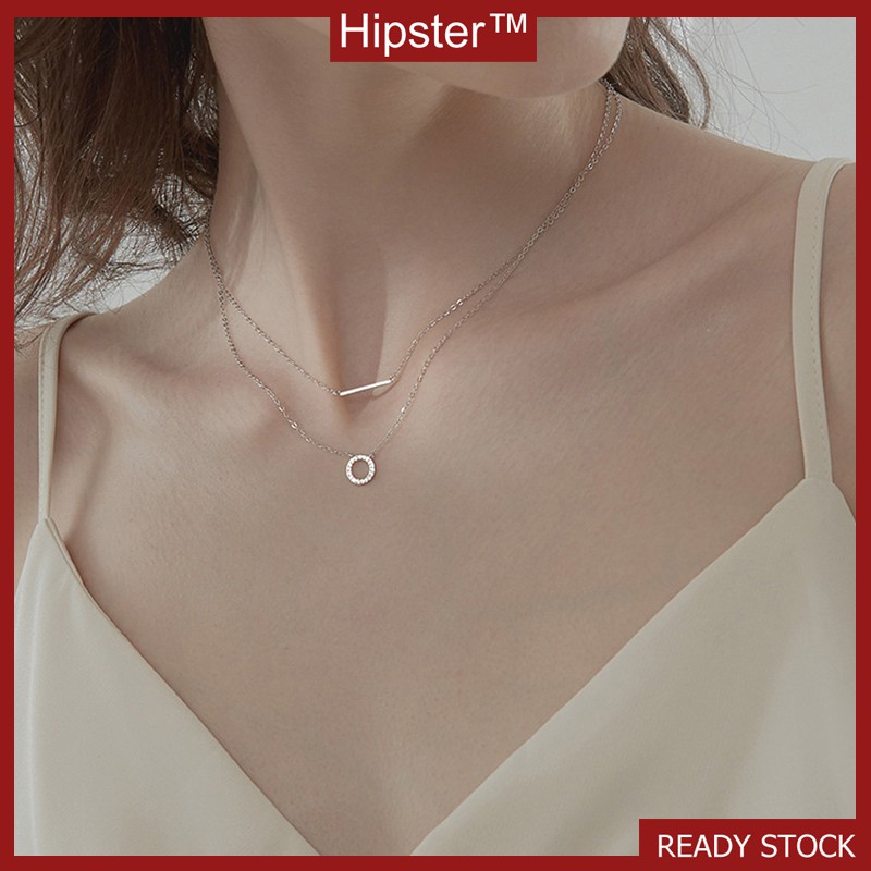 vòng cổ Bạc Với Thiết Kế Xinh Xắn Dành Cho Nữ