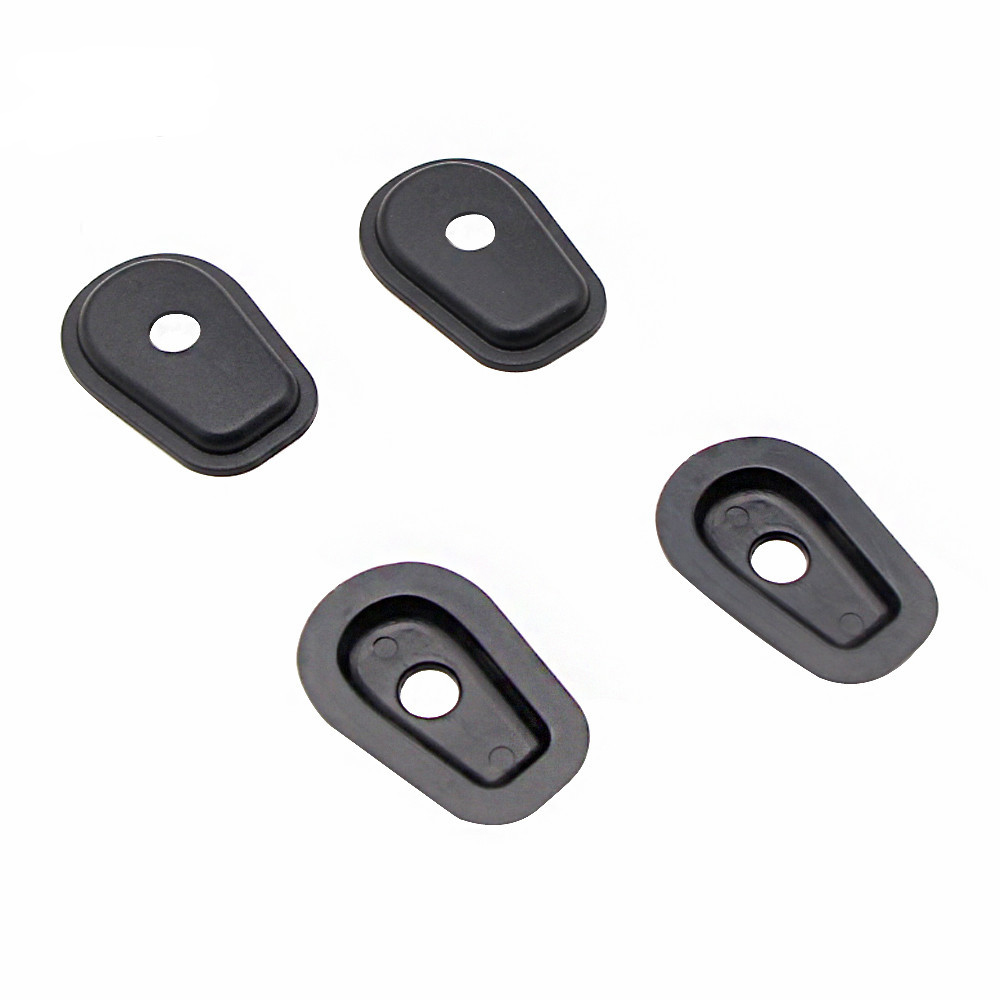 REALZION 4x waterproof Grommets ZX6R ZX7R ZX9R ZX12R Motorcycle Side Cover Turn Signal Indicator Adapter Spacer For KAWASAKI