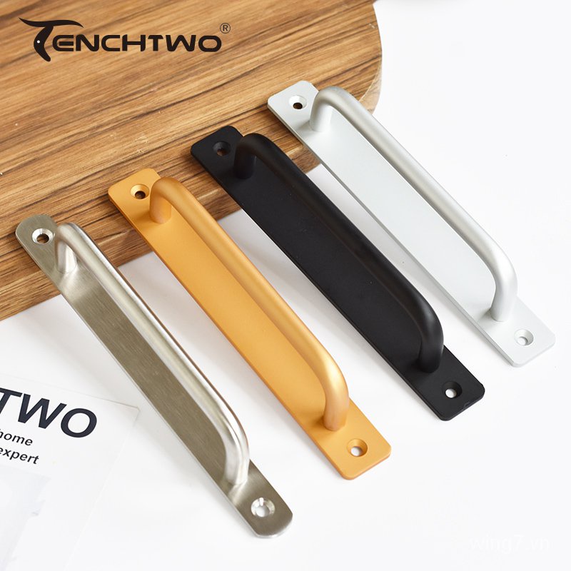 Tay Nắm Cửa Tủ Gỗ Màu Đen Phong Cách Vintage