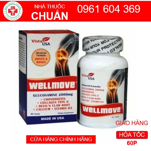 Well move Viên bổ khớp 60V