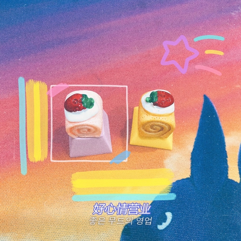 Keycap kẹo Sweet, Marshmallow chỉ dành cho bàn phím co 🍭🍬