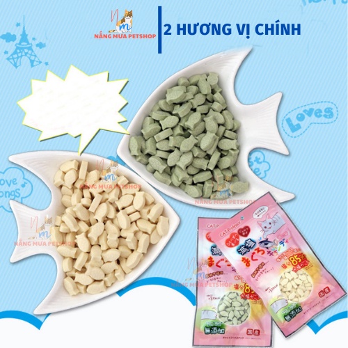 Canxi cho chó, canxi cho mèo vị sữa dê &amp; rong biển cao cấp