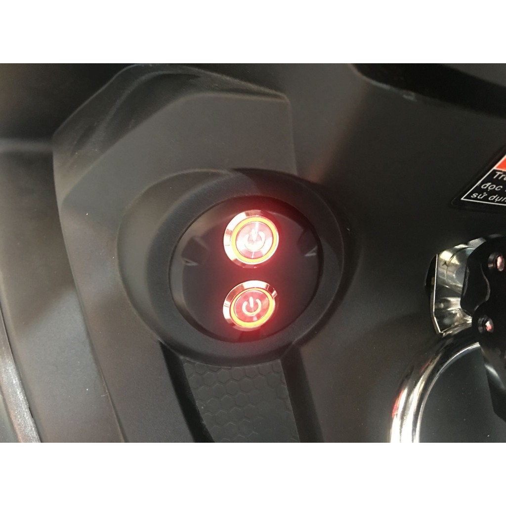 CÔNG TẮC LED LOGO ( HONDA, YAMAHA,MONTER,POWER) TẶNG KÈM JACK CẮM