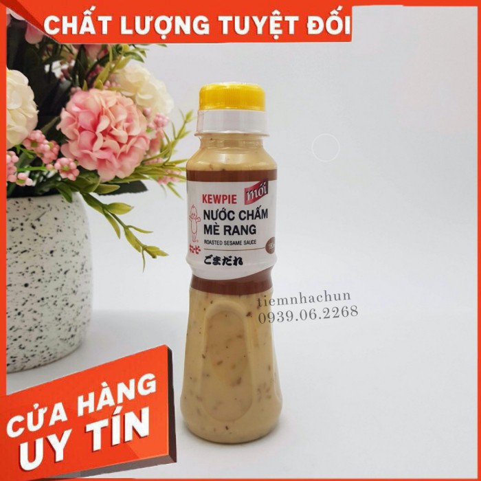 [DATE 5/2022] Nước Chấm Mè Rang Kewpie 180ml