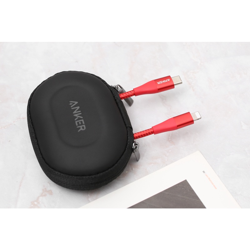 Hộp đựng phụ kiện sạc, cáp, tai nghe chính hãng Anker, Belkin