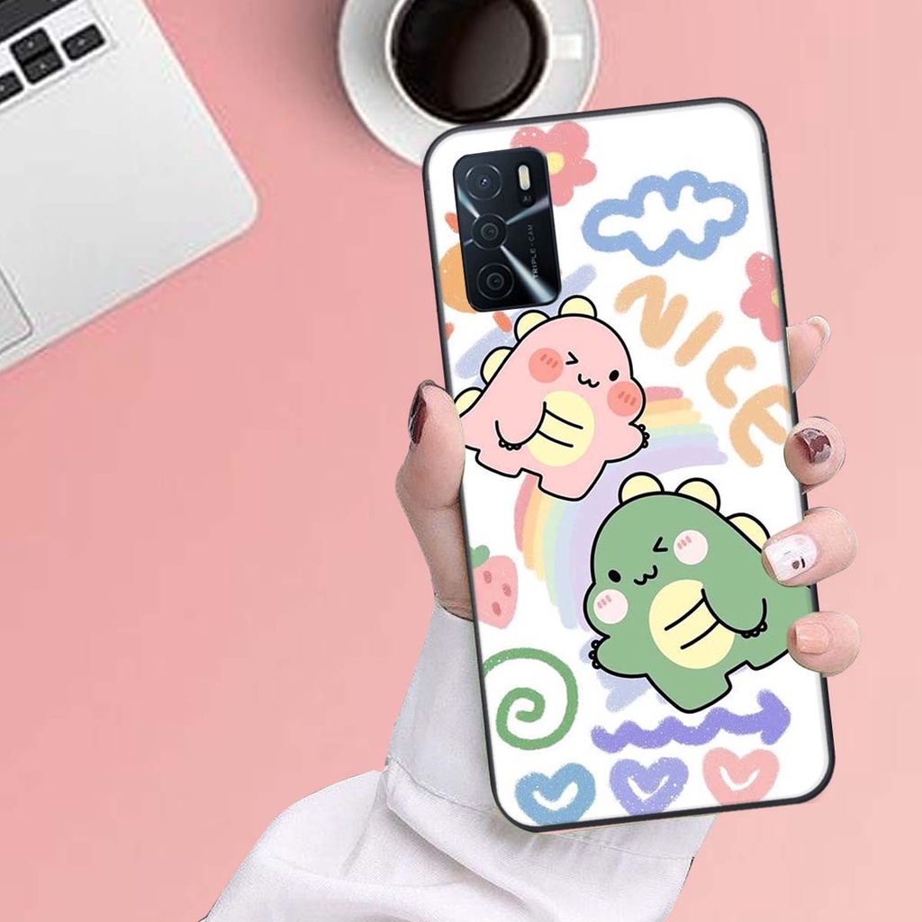 Ốp lưng Oppo A16 in hình khủng long , gấu nâu xinh xắn, siêu cute  mà còn vô cùng RẺ -ĐẸP