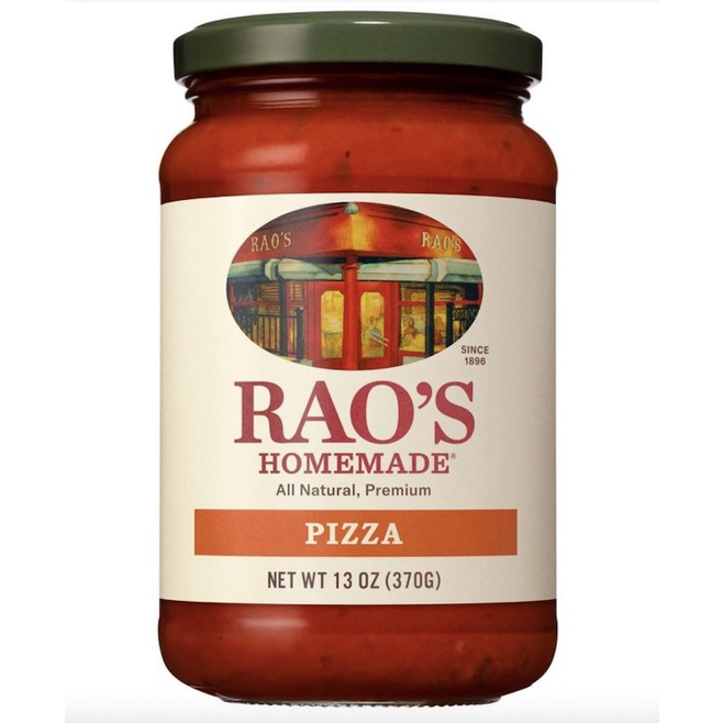 SỐT CÀ CHUA LÀM PIZZA Rao's Homemade Classic Pizza Sauce Premium Quality All Natural, Keto Friendly, Slow-Simmered, 370g